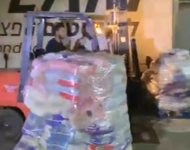 مساعدات جمعية الحق والاصلاح لاهل غزة